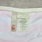 Gianni Bini Pink Stripped Bikini Bottom Swimwear Swimsuit Size Large