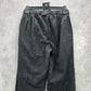 Diane Gilman Black Pull On Straight Classic Elastic Denim Pants Jean M Medium