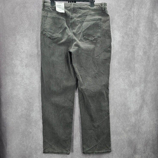 Sonoma Goods For Life Gray Geysers Vintage Style Straight Denim Jeans 16