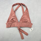 Xhilaration Pink Crisscross Tie Sports Bra Bikini Bralette Swim Top S Small