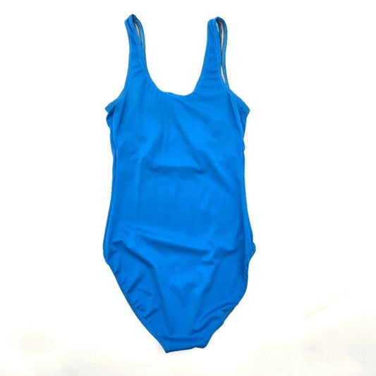 Dance Studio Leotard Blue Bodysuit Swimwear Swimsuit One Piece Medium