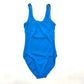 Dance Studio Leotard Blue Bodysuit Swimwear Swimsuit One Piece Medium