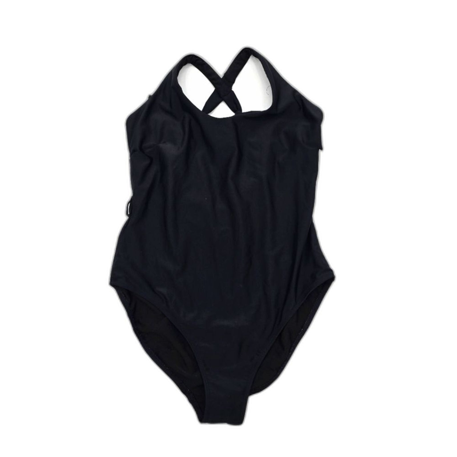 No Boundaries Black One Piece Bathing Suit Swimwear Large