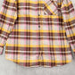 Wild Fable Yellow Flannel Plaid Long Sleeve Button Down Western Utility Shirt XS