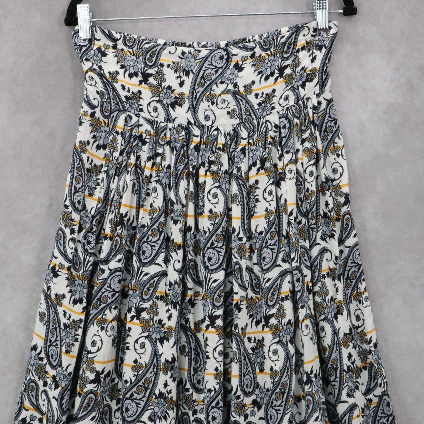 Sassy Doll Boho Paisley Skirt Midi Gypsy Floral Festival Retro XL Extra Large