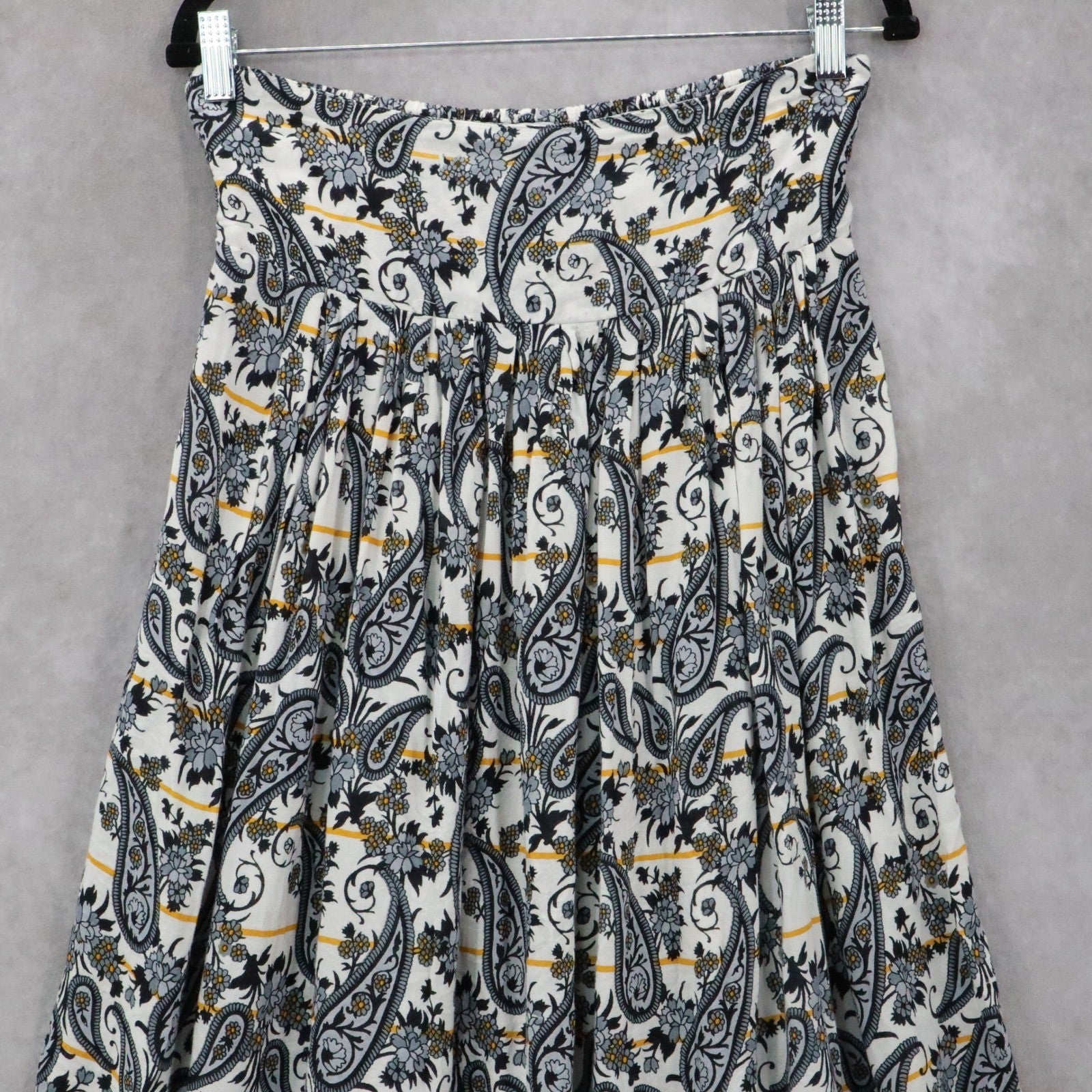 Sassy Doll Boho Paisley Skirt Midi Gypsy Floral Festival Retro XL Extra Large