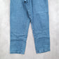 John Blair Blue Straight Leg Elastic Stretch Cotton Pants Denim Classic Jeans 10