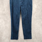 Time and Tru Blue Stretch Skinny Ankle Denim Jeggings Pants 8/10 M