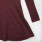 GB Girls Red Glitter Long Sleeve Fit Flare Whimsy Fairy Party Dress Medium