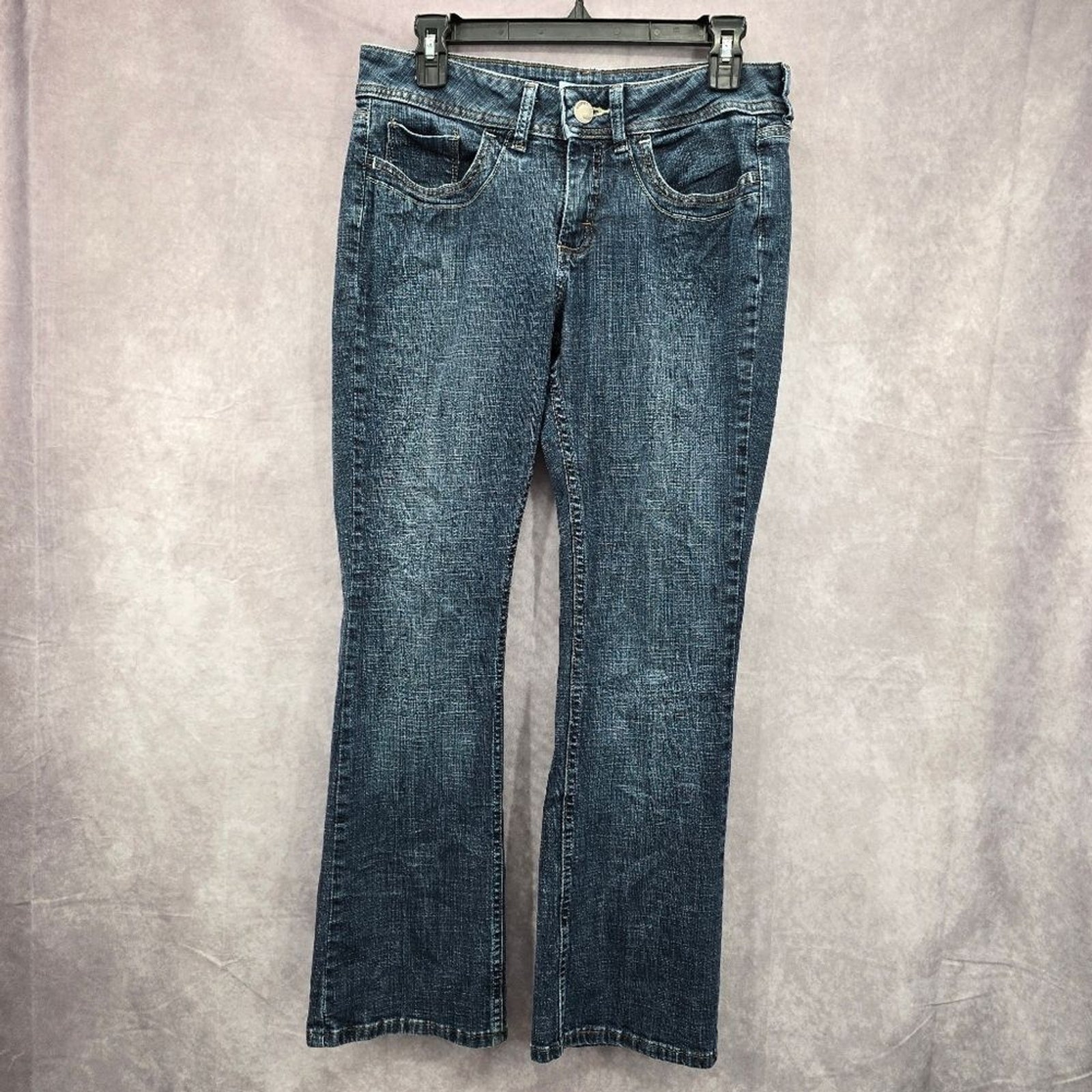 Riders by Lee Mid Rise Boot Cut Blue Jeans Size 8