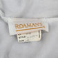 Romans White Stretch Flat Front Active Bottoms Pants Shorts 8
