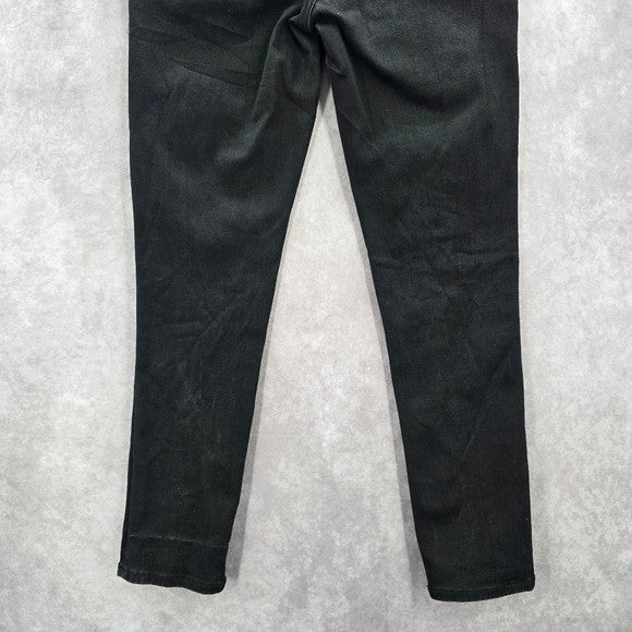 Abercrombie & Fitch Black Super Skinny High Rise Denim Jeans 6/28