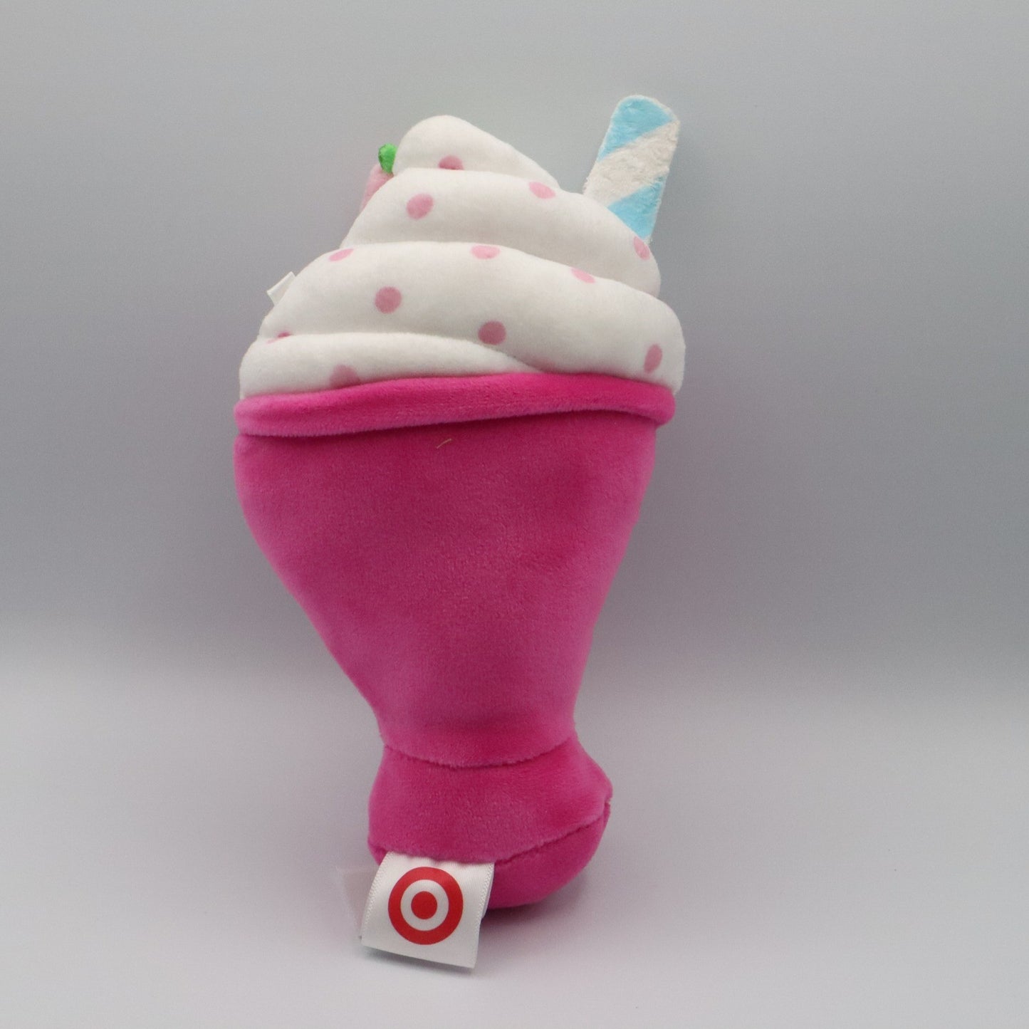 Kawaii Ice Cream Plush Toy Pink Dessert Stuffed Doll Cute Strawberry Gift 8"