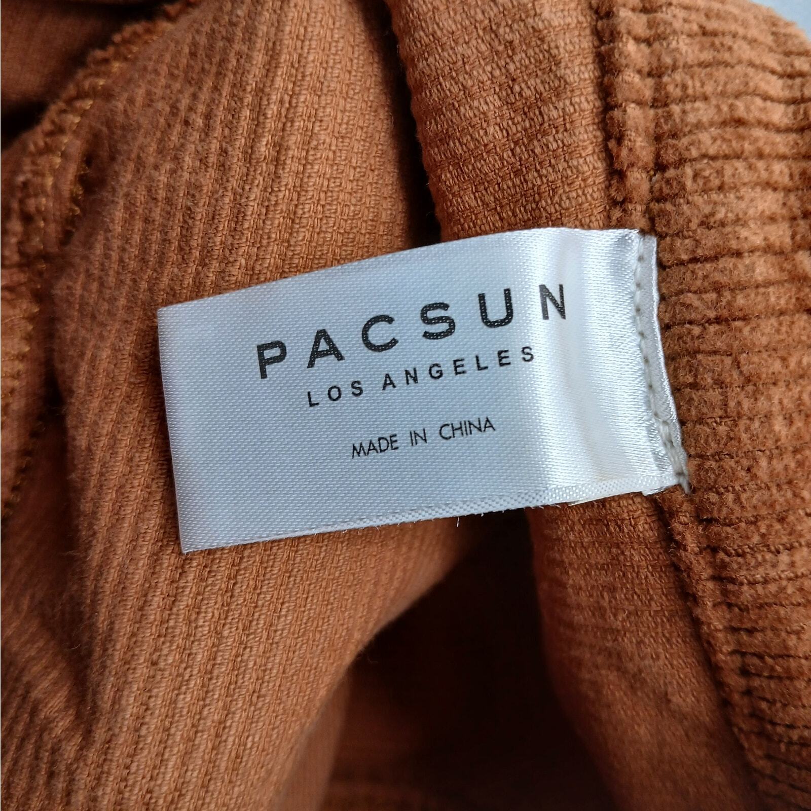 Pacsun Brown Tan Corduroy Pants Shorts Skort Size 27 XS