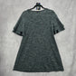 Bobbie Brooks Gray Fir Flare Chic Business Boho Y2K Casual Dress Small