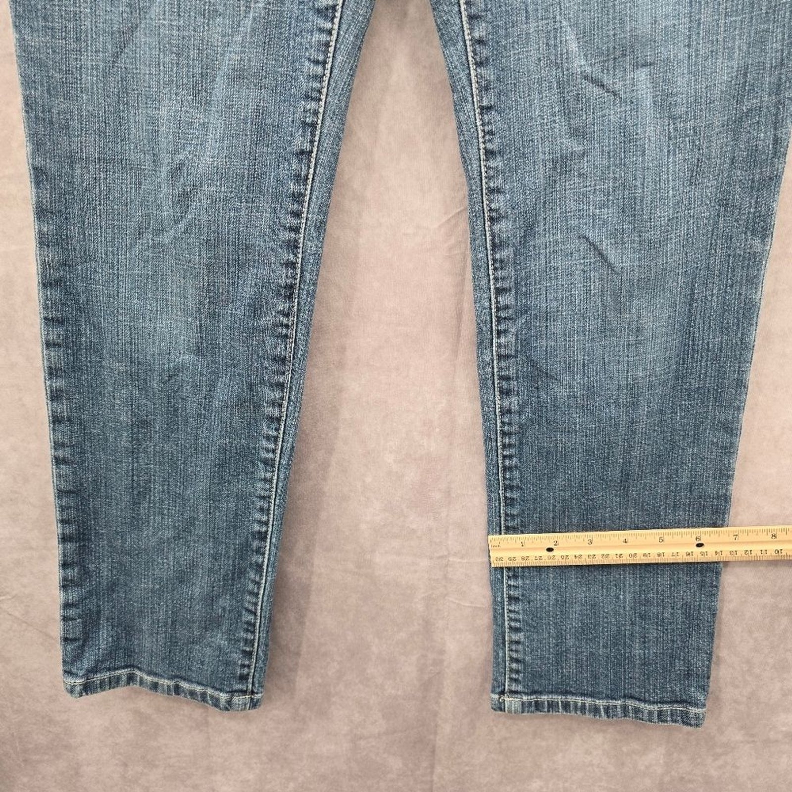 Chicos Blue Jeans Denim Pants Size 10 - 1 Short
