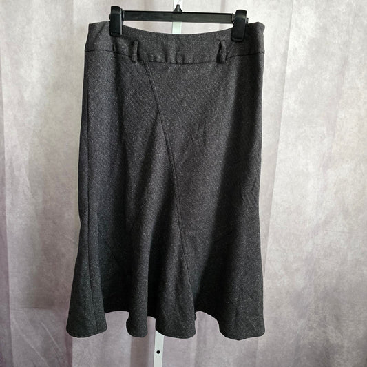 Sandro Gray Knee Length Skirt Size 10