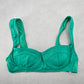 Xhilaration Green Demi Padded Bra Beach Bikini Bralette Swim Top S Small