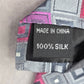 Van Heusen Gray Pink Geometric Diamond 100% Silk Executive Men's Neck Tie NWOT