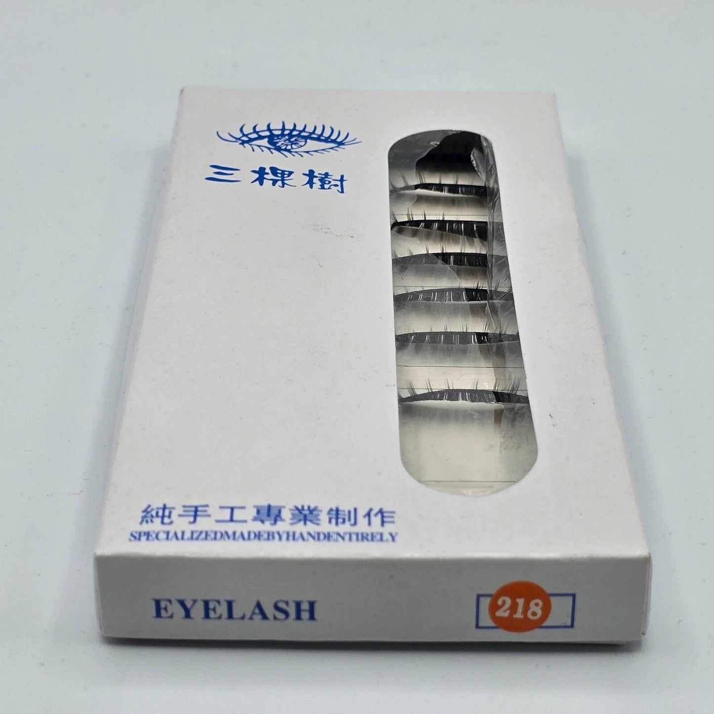 8 Pair of Faux Artificial Eyelashes Black Full Long Thick Hair Volume Set