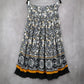 Sassy Doll Boho Paisley Skirt Midi Gypsy Floral Festival Retro XL Extra Large