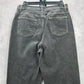Relativity Black Missy Straight Tapered Denim Jeans Pants 14