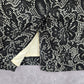 Dressbarn Black Floral Executive Pencil Mini Skirt Plus 14