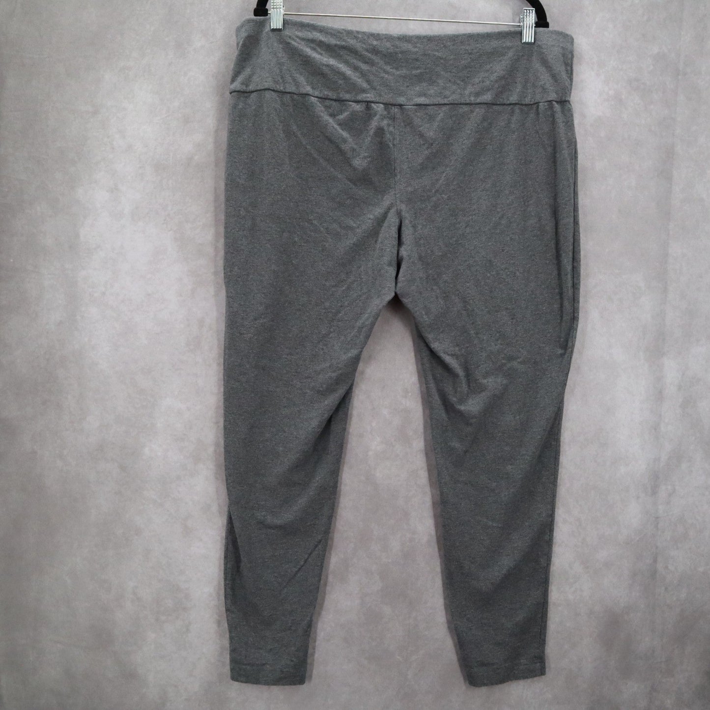Terra & Sky Gray Stretch Skinny Leggings Pull On Pants Plus 20W 22W 2X
