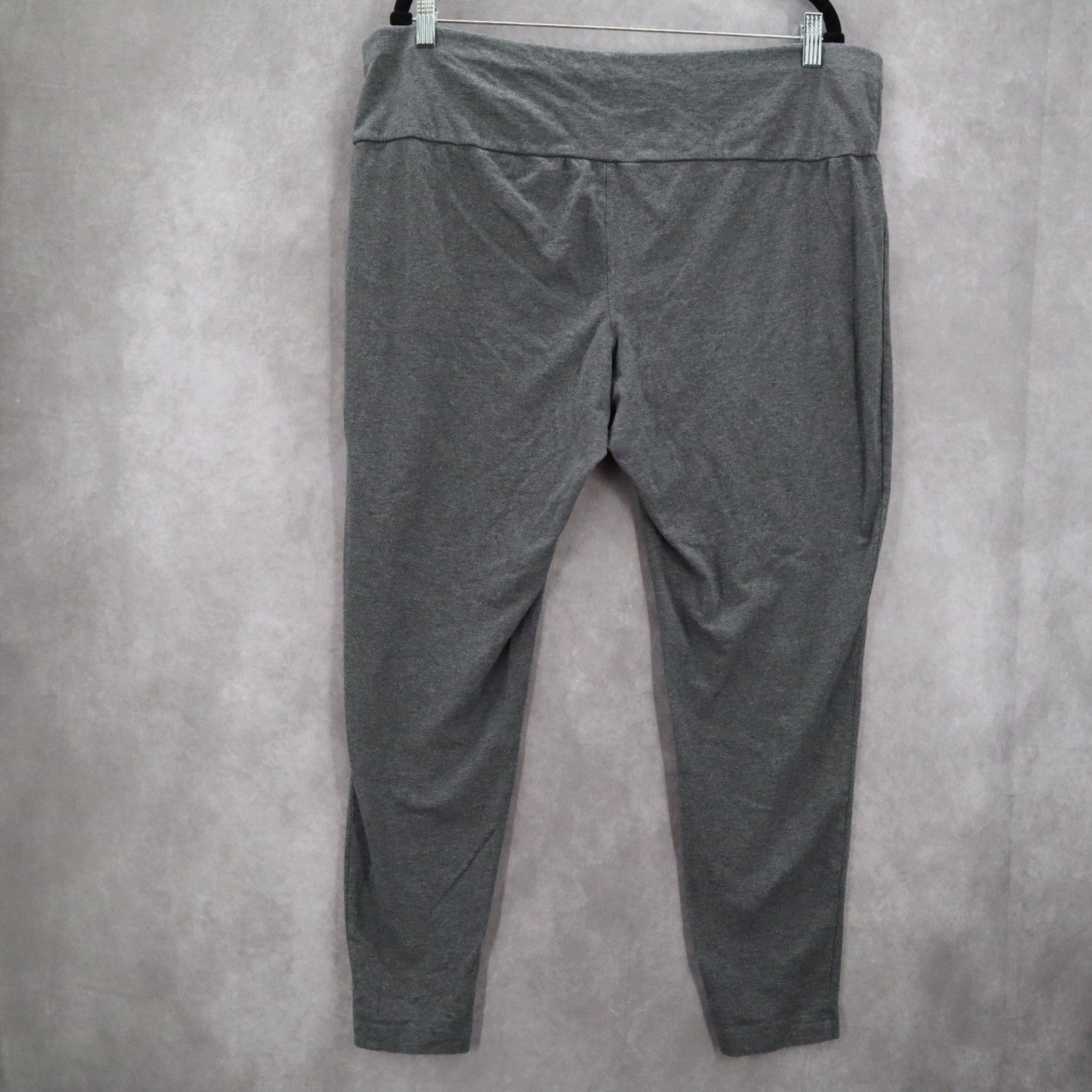 Terra & Sky Gray Stretch Skinny Leggings Pull On Pants Plus 20W 22W 2X