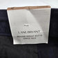 Lane Bryant Navy Blue Cotton Flat Womens Preppy Front Shorts Size 26 3X NWT
