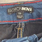 Fashion Nova Blue Skinny Cotton Stretch Jeggings Jeans 13 Juniors