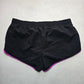 Old Navy Active Black Purple Shorts Pull On Athletic Running Shorts L Large