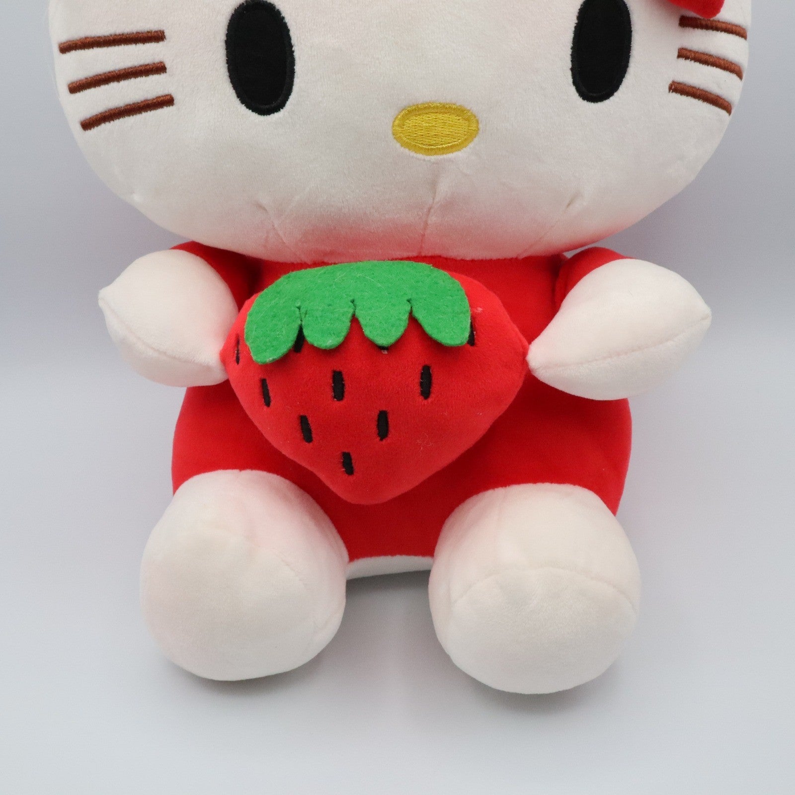 Hello Kitty Strawberry Plush Toy 12" Stuffed Animal Sanrio Cute Gift Soft Doll