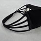 Shade & Shore Black Padded Strapless Swim Sports Bra Beach Bikini Top 34C