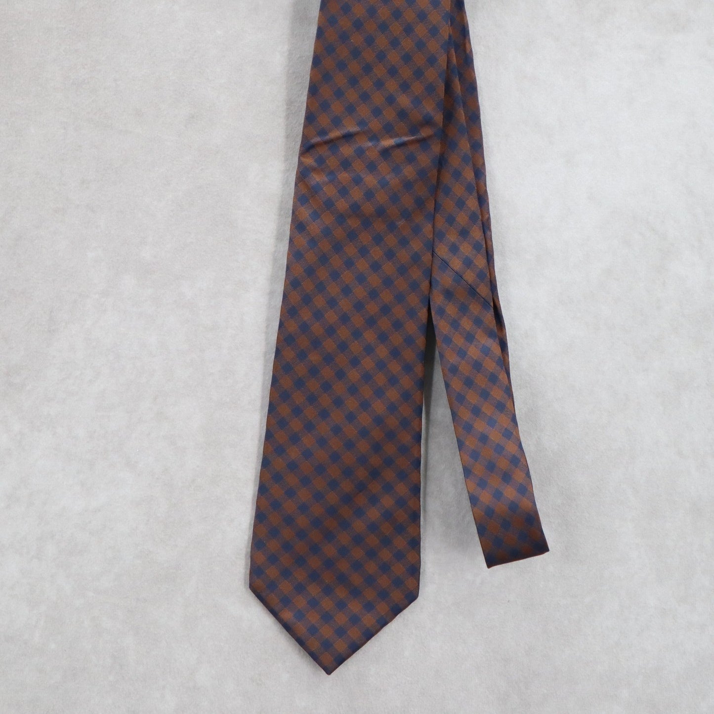 Banana Republic Brown Silk Plaid Executive Formal Business Men's Neck Tie