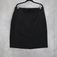 Bobbie Brooks Black Pull On Pencil Short Business Casual Preppy Skirt Plus 1X