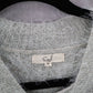 Easel Fuzzy Sweater Gray Shaggy Knit Pullover Cozy Grunge Y2K Softcore M Medium