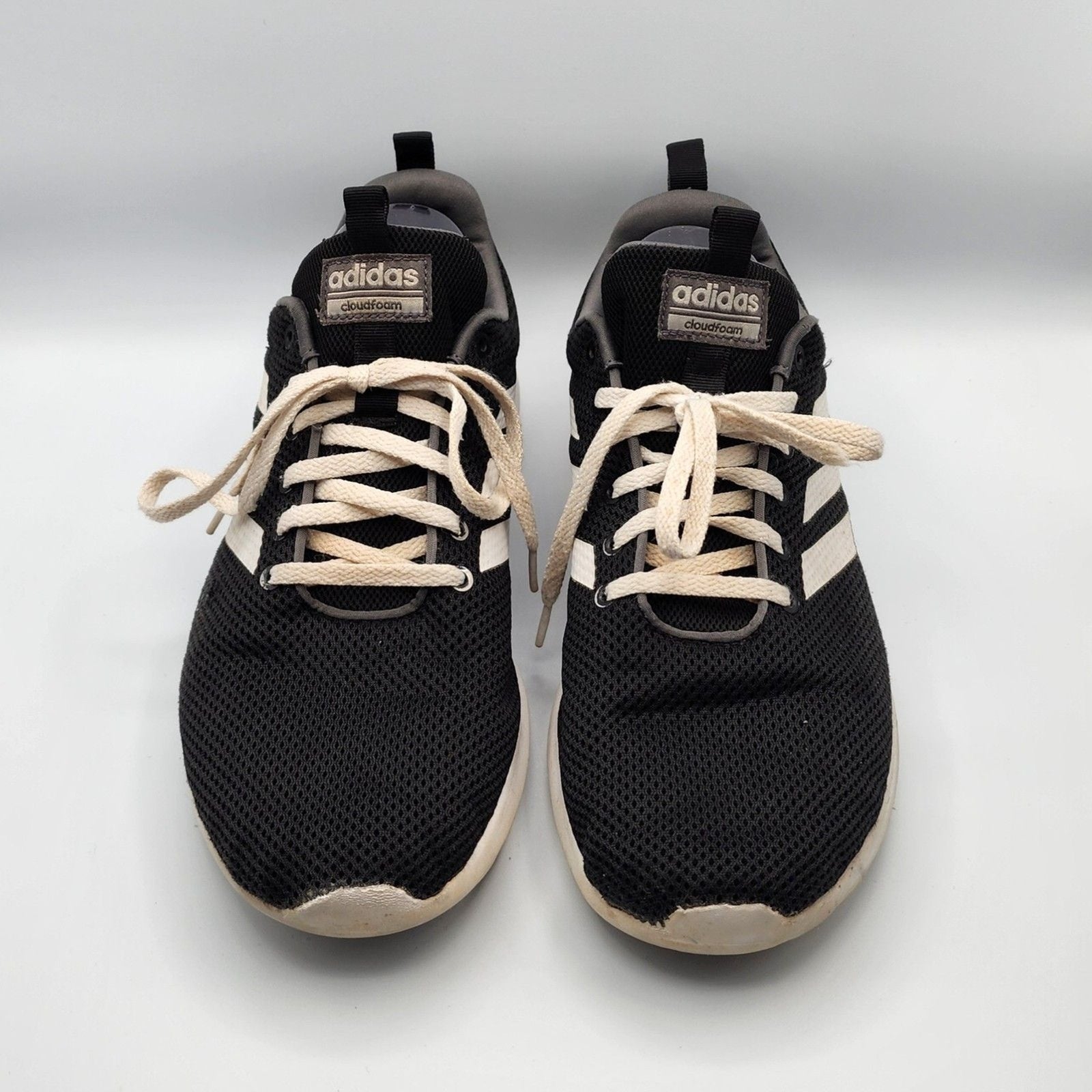 Adidas Sneakers Lite Racer Cloudfoam Mens Running Sneakers Core Black Size 10.5