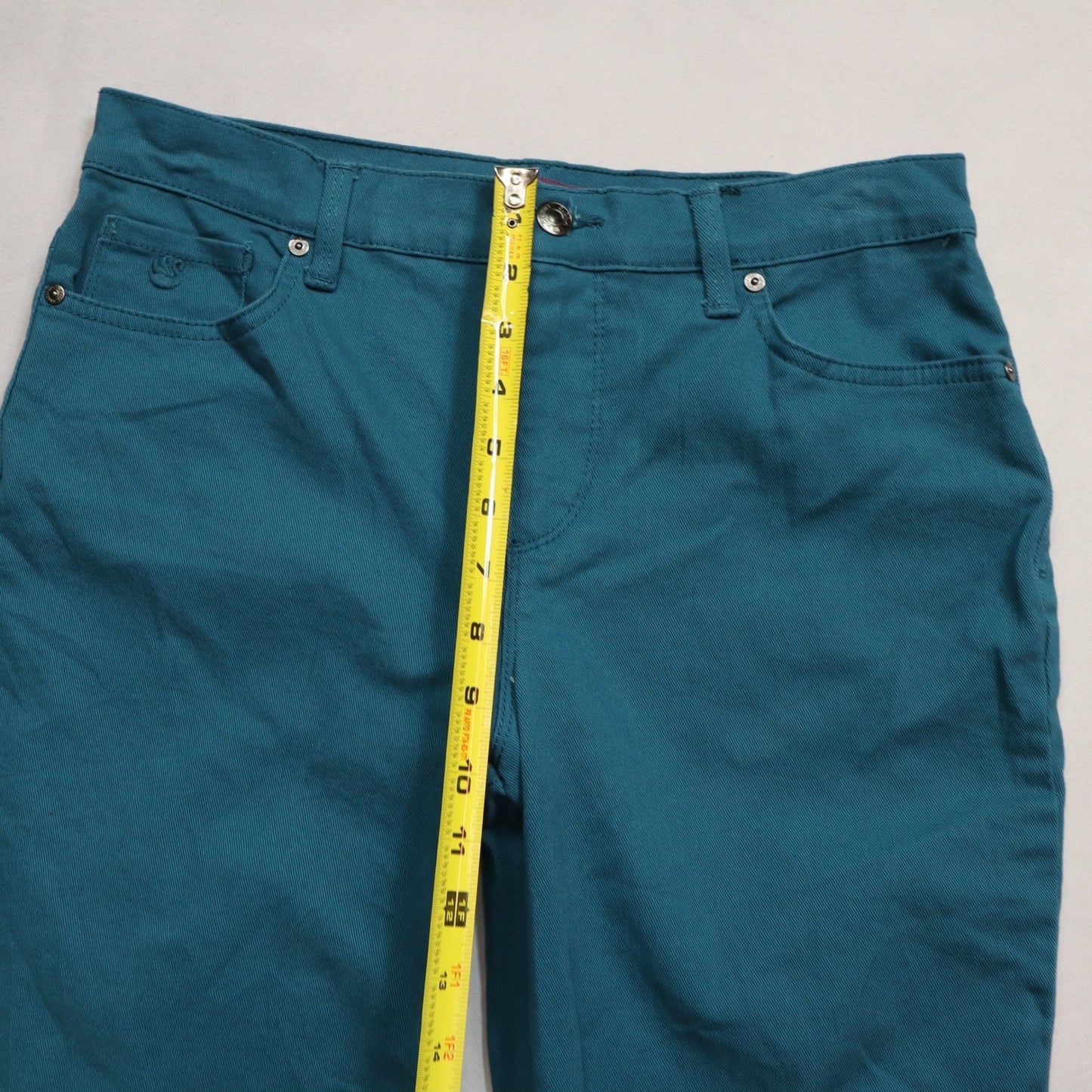 Gloria Vanderbilt Green Amanda Tapered Stretch Streetwear Colorful Y2K Beach 6S