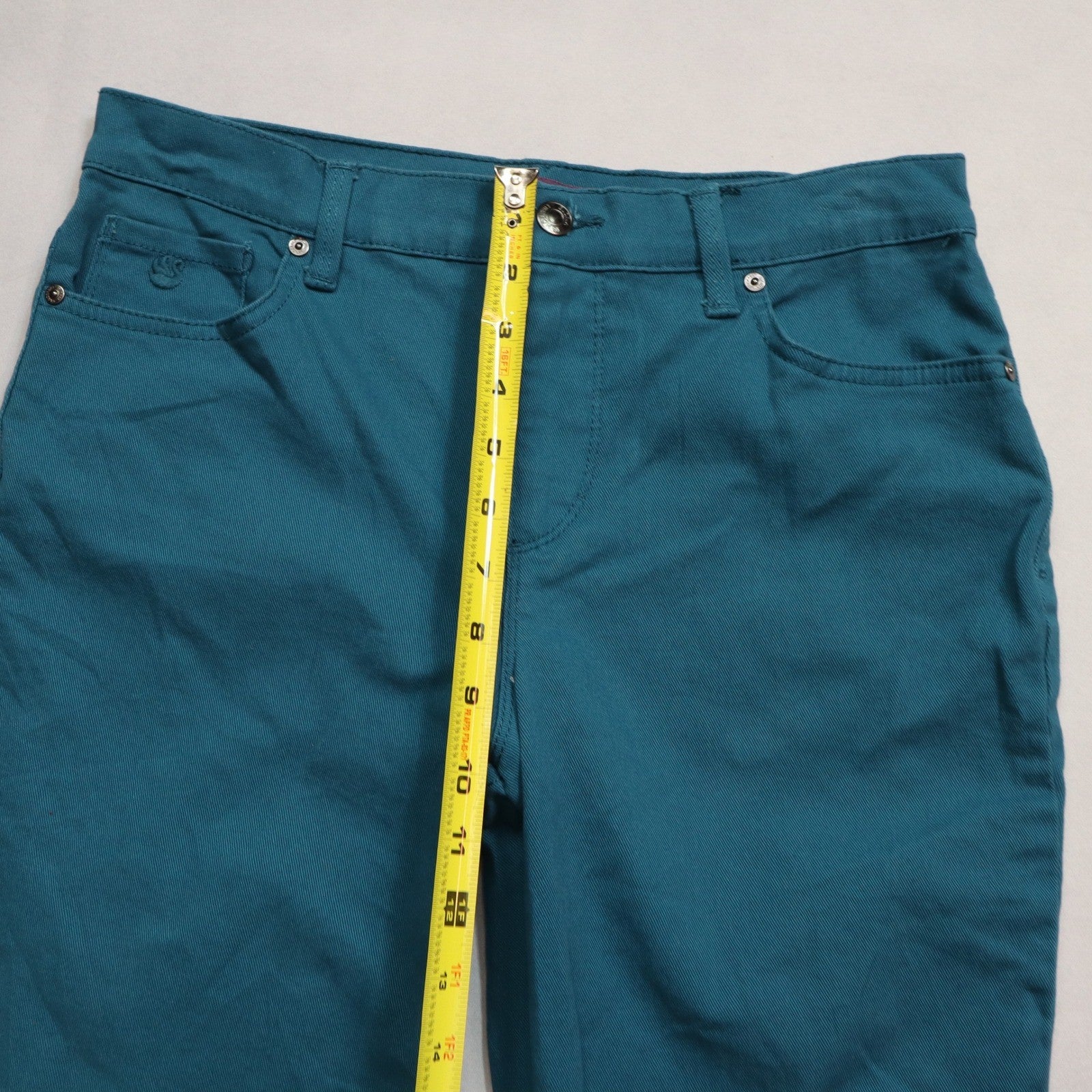 Gloria Vanderbilt Green Amanda Tapered Stretch Streetwear Colorful Y2K Beach 6S