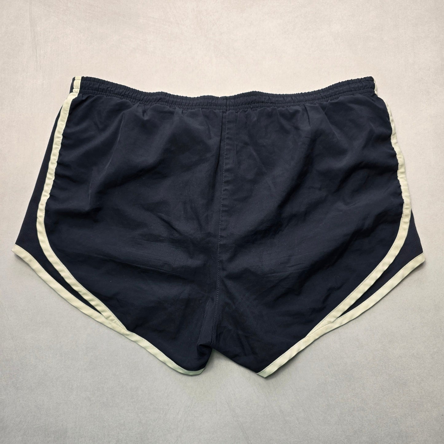 Nike Navy Blue Active Sports Athletic Running Pull On Pants Shorts S Small