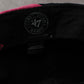 Kansas City Chiefs '47 Brand Black Pink Cloth Strap Athletic Baseball Hat Cap
