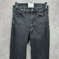 American Eagle Black Skinny Stretch Denim Jeans 0R Juniors Girls