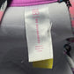 No Boundaries Pink Floral Padded Halter Tie Swim Bra Beach Bikini Top L Large