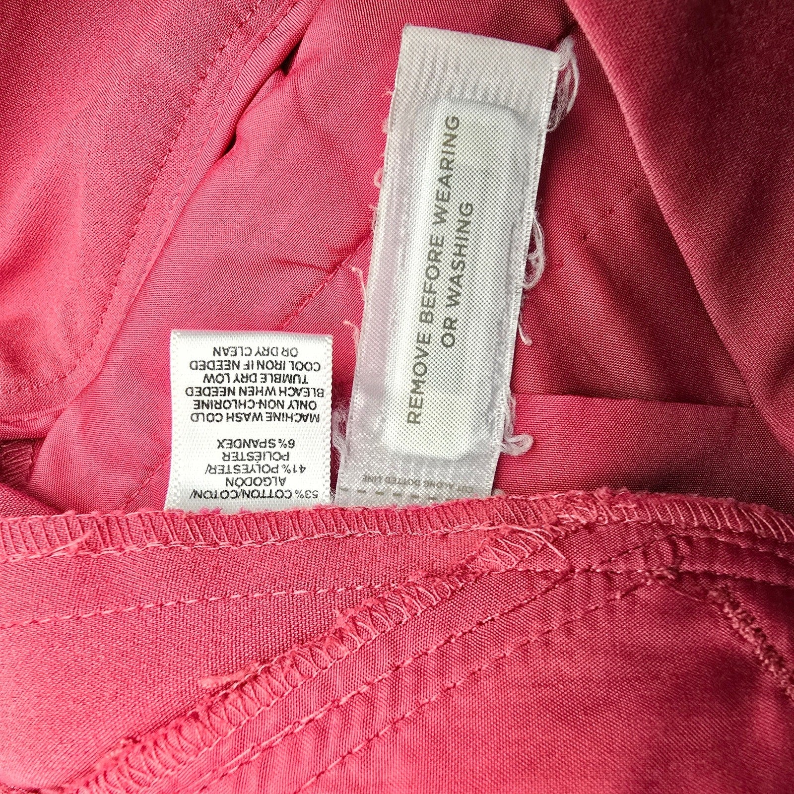 Ann Taylor Loft Pink Marisa Skinny Pants Jeans Denim Bottoms Size 0P