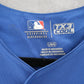 TX3 Cool Blue Mens Baseball Fan Texas Rangers Button Jersey Merchandise Large