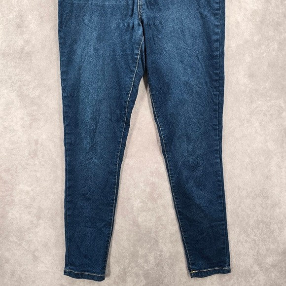 Fashion Nova Blue Skinny Cotton Stretch Jeggings Jeans 13 Juniors