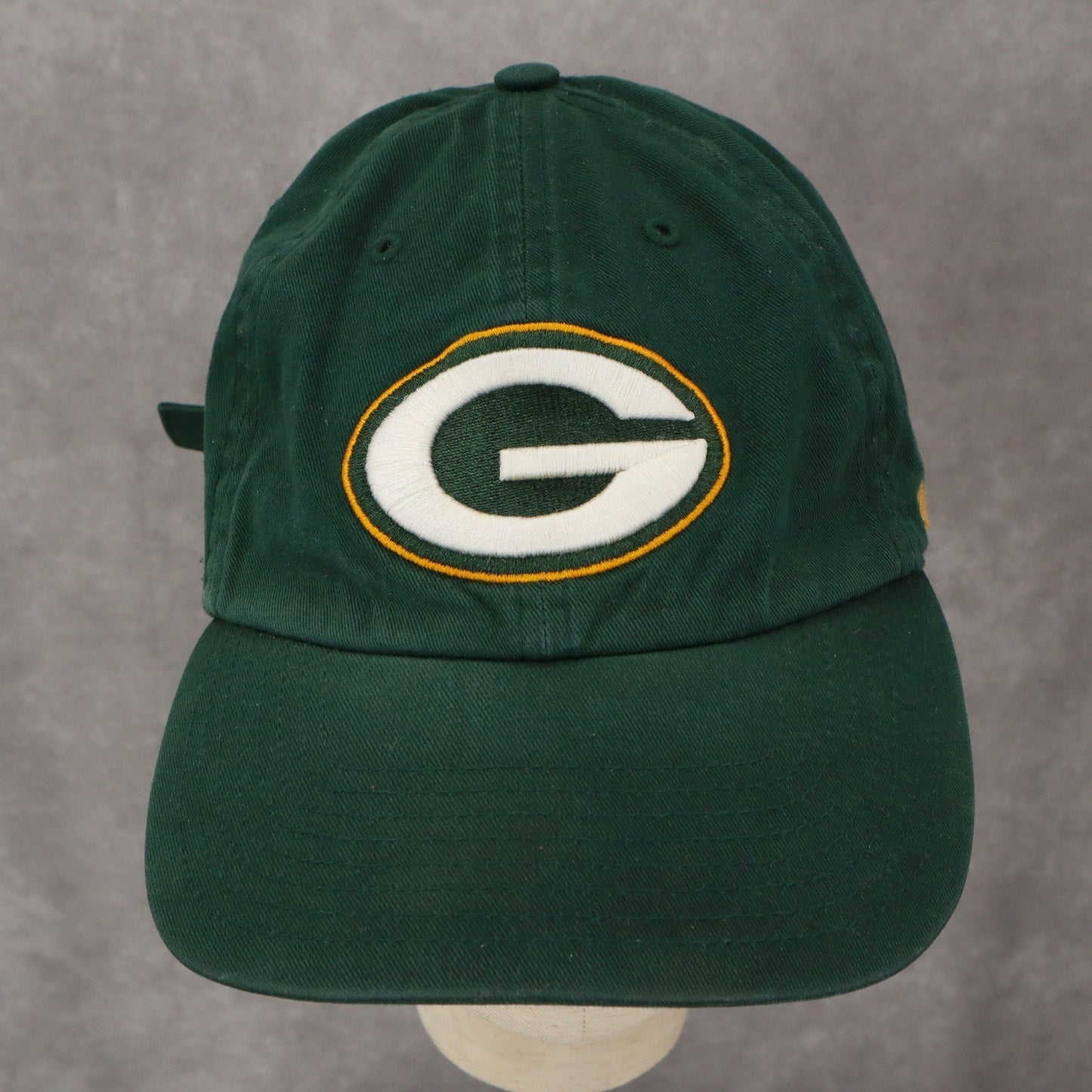 47Brand Green Bay Packers OSFA Cloth Strap Athletic Buckle Baseball Cap Hat
