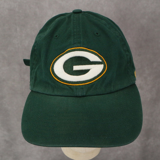 47Brand Green Bay Packers OSFA Cloth Strap Athletic Buckle Baseball Cap Hat