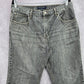 Banana Republic Gray Straight Denim Jeans Pants Vintage Distressed Cotton 36x30